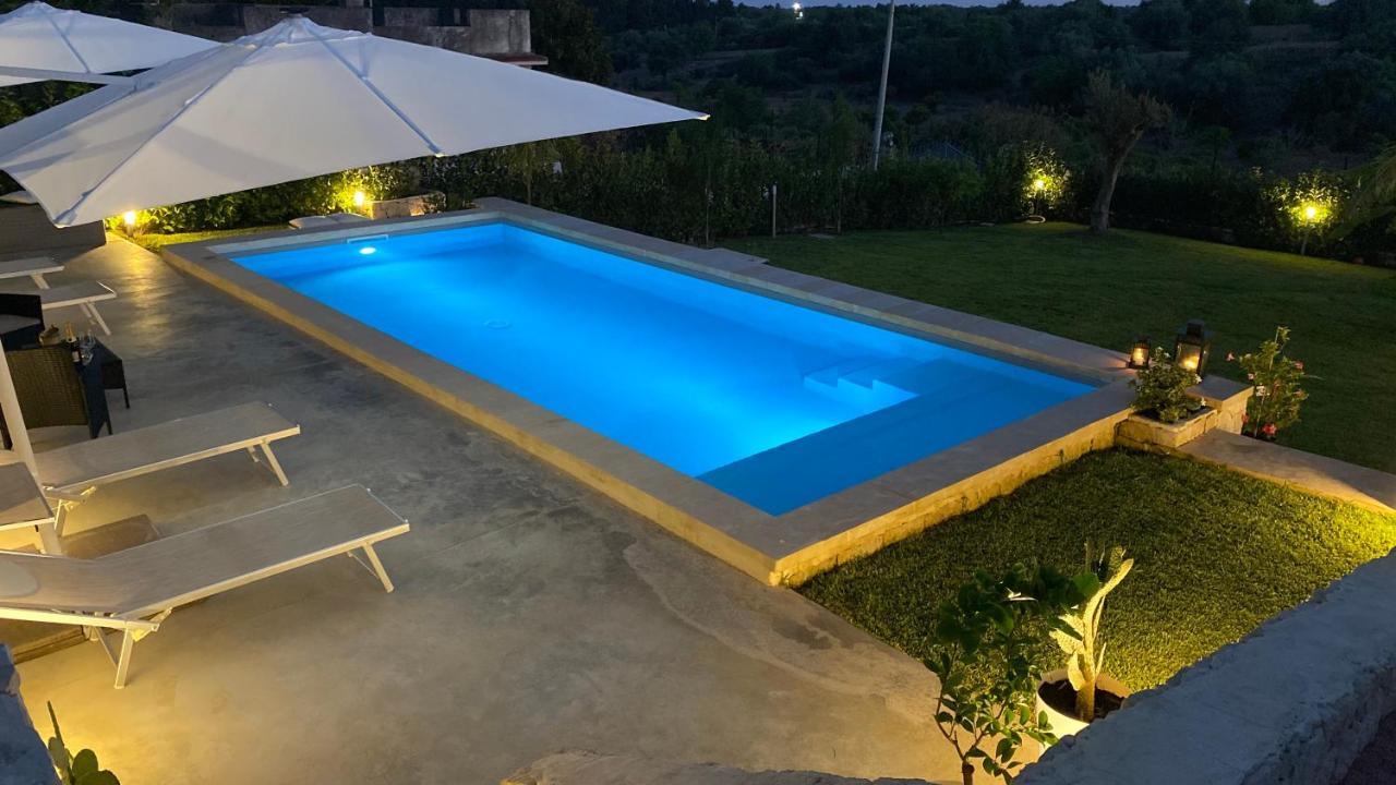 Villa Lucia With Salt Pool Fontane Bianche Bagian luar foto