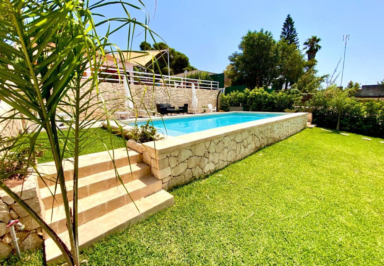 Villa Lucia With Salt Pool Fontane Bianche Bagian luar foto